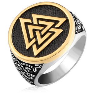 Bague Valknut