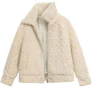 Blouson aviateur femme mouton