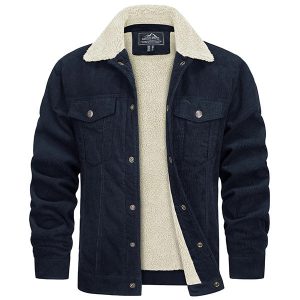 Blouson aviateur homme bleu marine