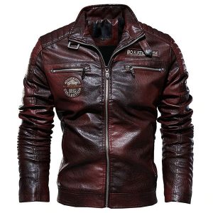 Blouson aviateur homme motard