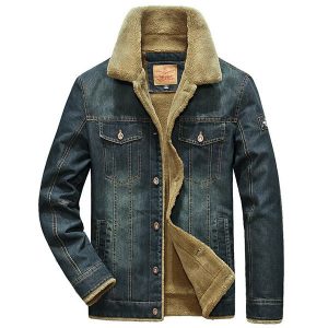 Blouson aviateur jean