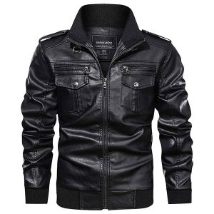 Blouson aviateur noir homme