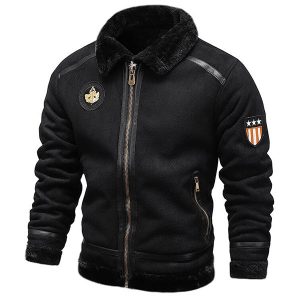 Blouson cuir aviateur bombardier