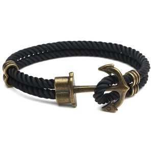 Bracelet ancre homme sens