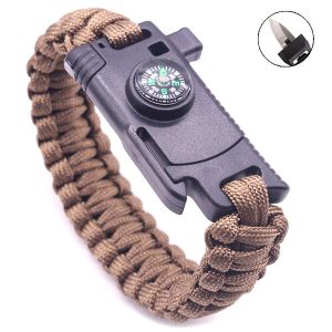 Bracelet survie militaire