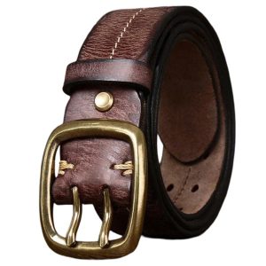 Ceinture cuir armée