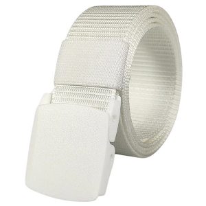 Ceinture militaire blanc