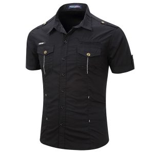 Chemise militaire manche courte