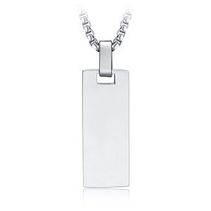 Collier militaire argent