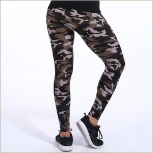 Legging motif militaire