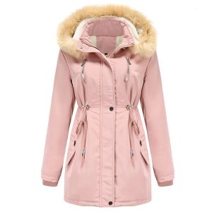 Manteau parka militaire femme