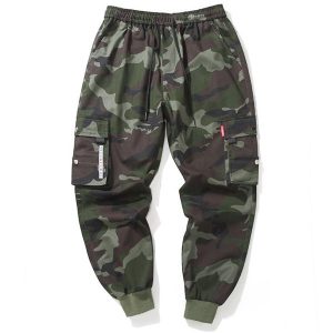 Pantalon camouflage cargo homme