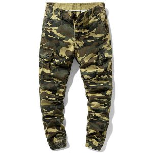 Pantalon camouflage jaune homme