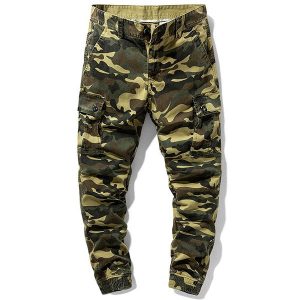 Pantalon cargo militaire homme