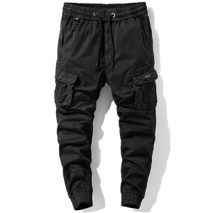 Pantalon cargo noir ado