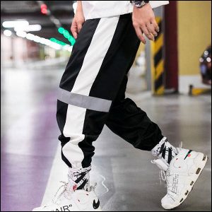 Pantalon jogging réfléchissant homme