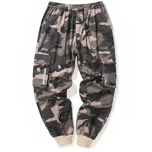 Pantalon kaki camouflage homme