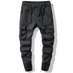 Pantalon militaire gris homme