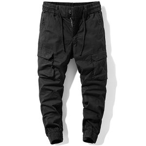 Pantalon poche cargo noir