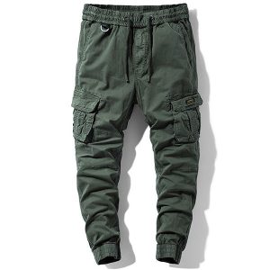 Pantalon vert militaire homme