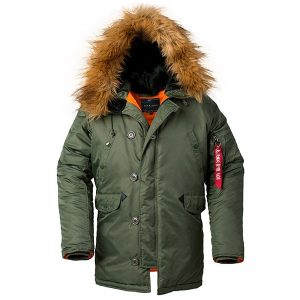 Parka militaire homme grand froid