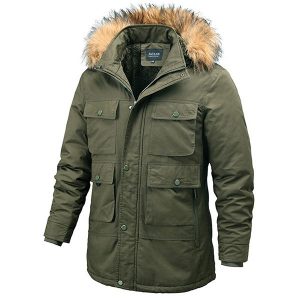 Parka militaire homme hiver