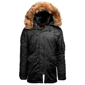 Parka militaire noire