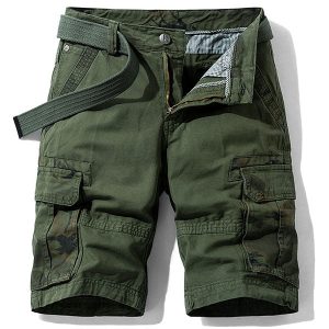 Short cargo court homme