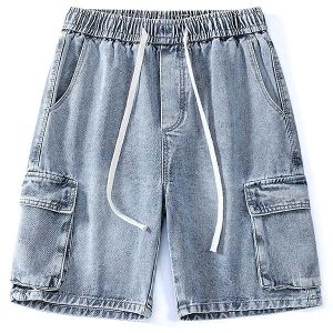 Short cargo homme jean