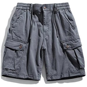 Short cargo homme taille élastique