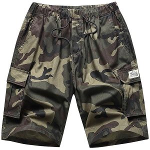 Short homme camouflage