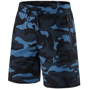 Short running homme bleu marine