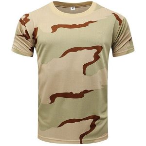 T-shirt camouflage désert