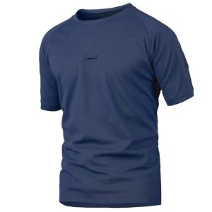 T-shirt militaire bleu