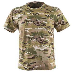 T-shirt motif militaire