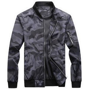 Veste bomber camouflage homme