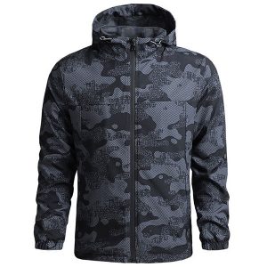 Veste camouflage gris