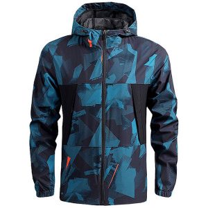 Veste coupe vent camouflage