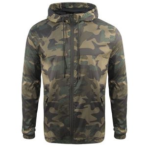 Veste légère camouflage homme