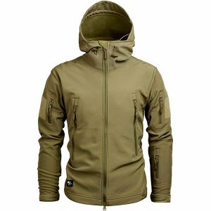 Veste militaire kaki homme