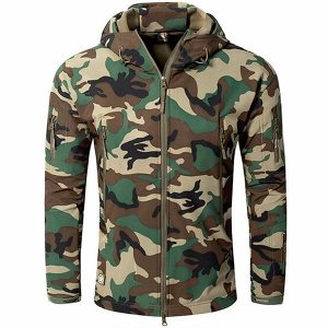 Veste sweat homme camouflage